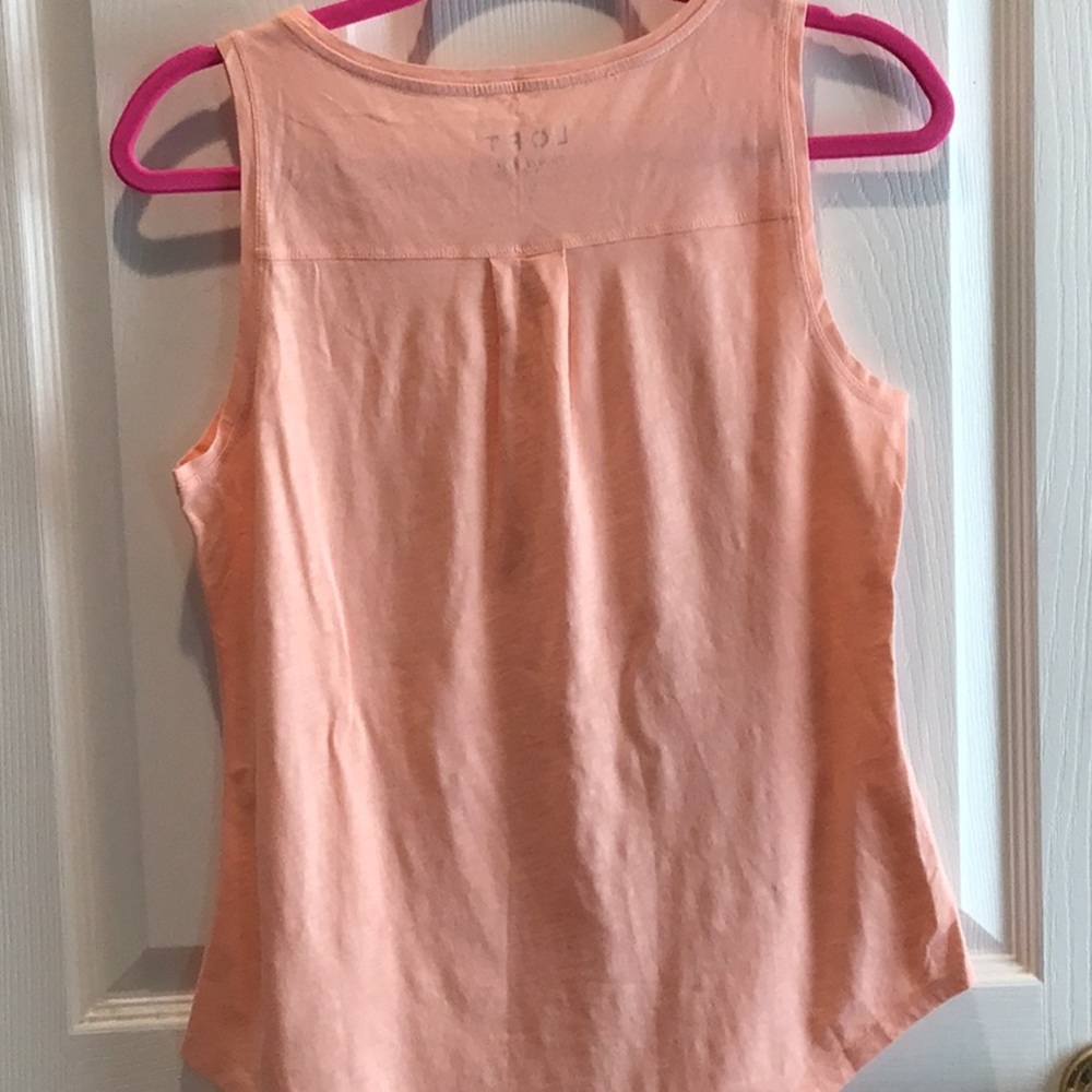 NWT Loft Tank Top Peach - Picture 4 of 4